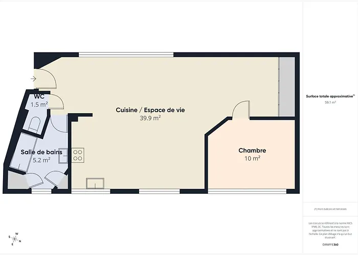 150m De La Grande Plein Centre